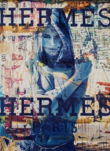 Plakativ-Hermes-Claudia-XXL-Format-110-cm-x-150-cm-Leinwand