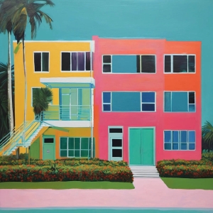 Miami-Beach-01-90-cm-x-90-cm-Leinwand