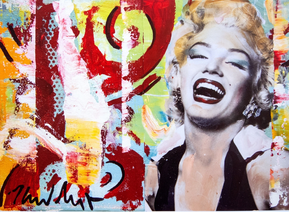 Bild 1 von Marilyn Monroe 01 50 cm x 60 cm"1953" Heiner Meyer  - Pop Art Künstler