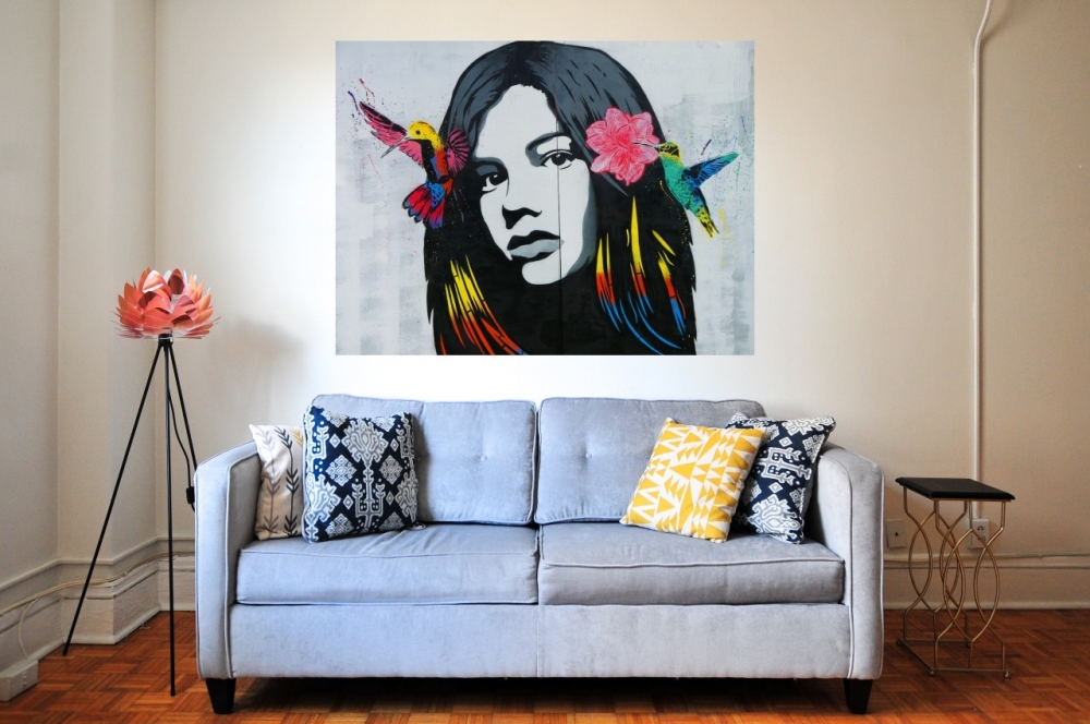 Bild 1 von Brazil Girl Street Art 014 - Dokumentation - Fotografie by Paffy