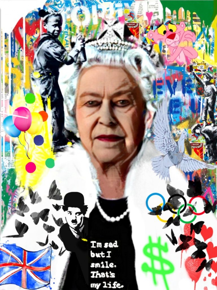 Bild 1 von Motiv The Queen Elisabeth II- That's my life - by Felix von Altersheim