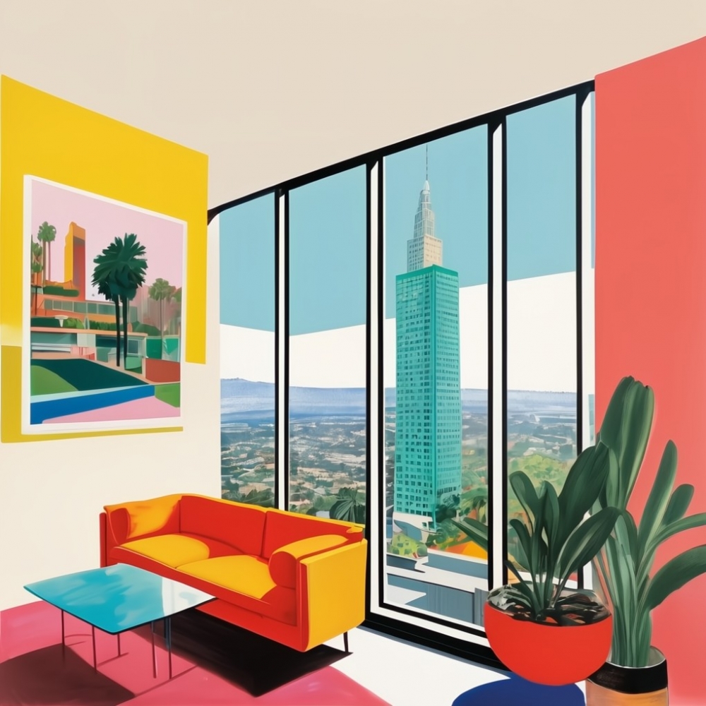 Bild 1 von Ausblick Hollywood - Art Deco - Design Klassiker - Bauhaus 05 by Team W 32