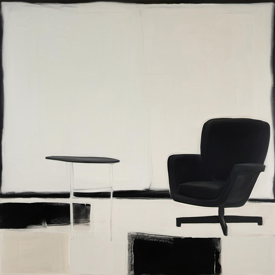 Bild 1 von Minimalismus Bauhaus Design Klassiker - 01 - by  Team W 32  / (Größe) 50 cm x 50 cm  2 cm Leinwand gespiegelt