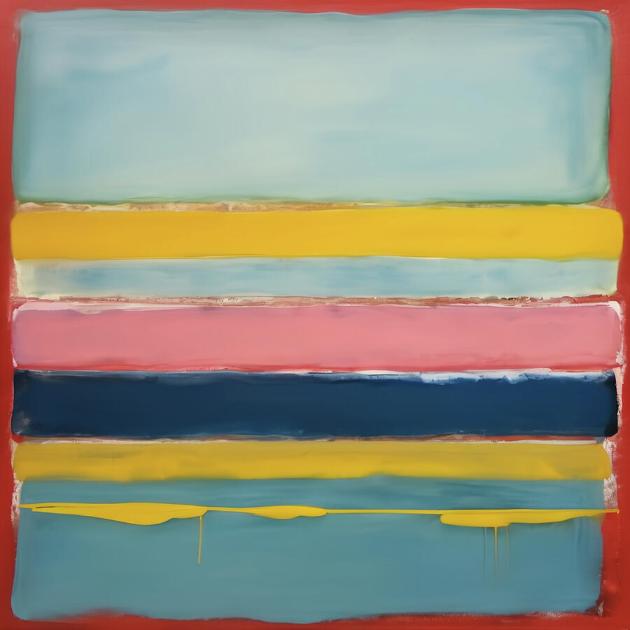 Bild 1 von Abstrakt Farbfehlmalerei 06 - Team W 32 by Moritz Opal