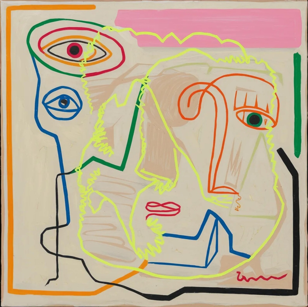 Bild 1 von Figurative Expressionismus Abstrakt Portrait Formen Edition of 50 by Samuel Richter