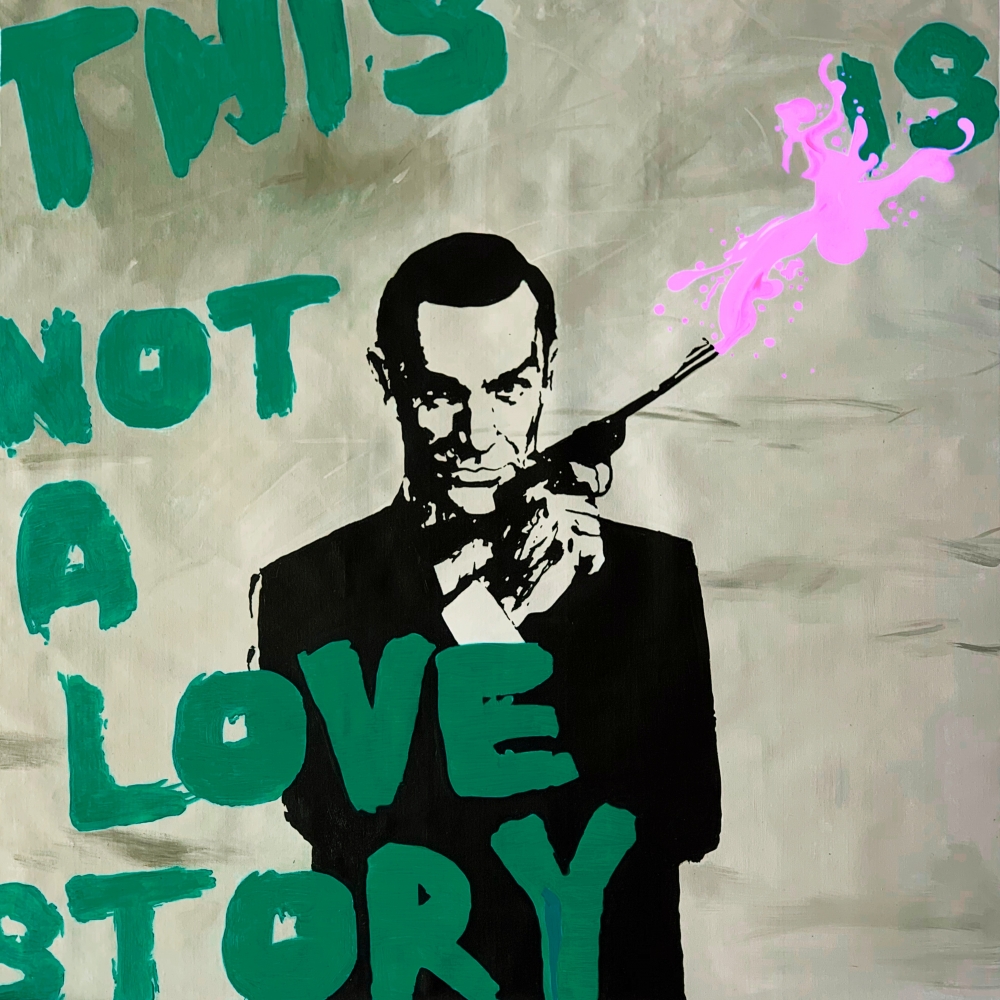 Bild 1 von Motiv James Bond This is not an love Story - Green– by Felix von Altersheim