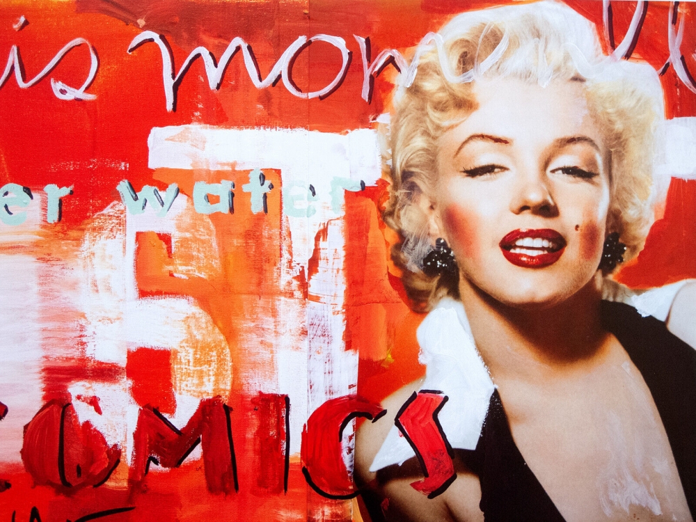 Bild 1 von Marilyn Monroe 03 50 cm x 60 cm"1953" Heiner Meyer  - Pop Art Künstler