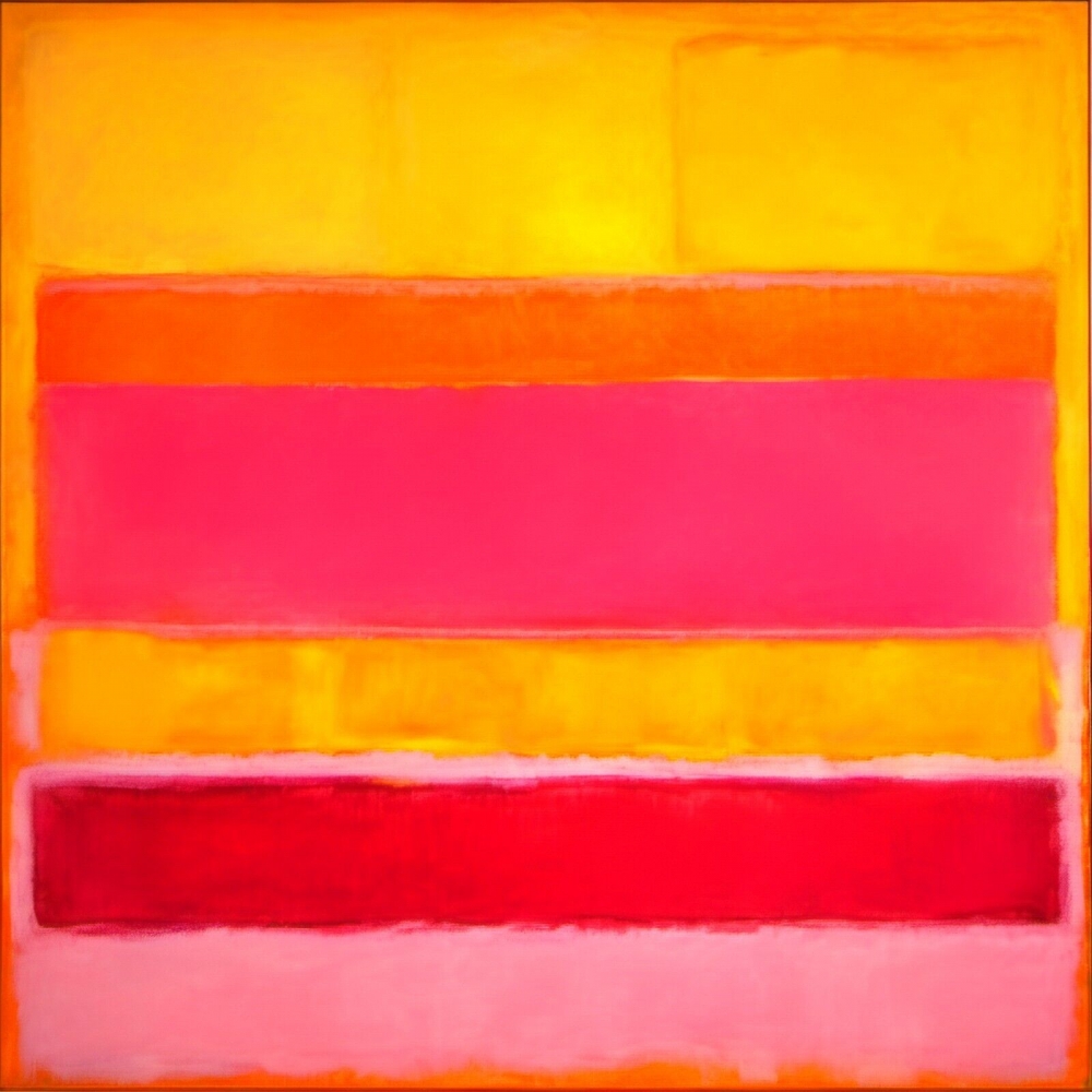 Bild 1 von XXL LEINWÄNDE bis 200 cm x  200 cm - Abstrakt Quadrat 02 Ultra HD Colors  by Team W 32  / (Größe) 160 cm x 160 cm 2 cm Leinwand gespiegelt