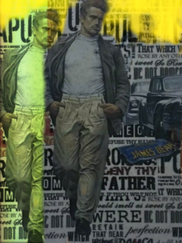 Bild 1 von Motiv Steve McQueen - James Dean Vintage 01 by Felix von Altersheim