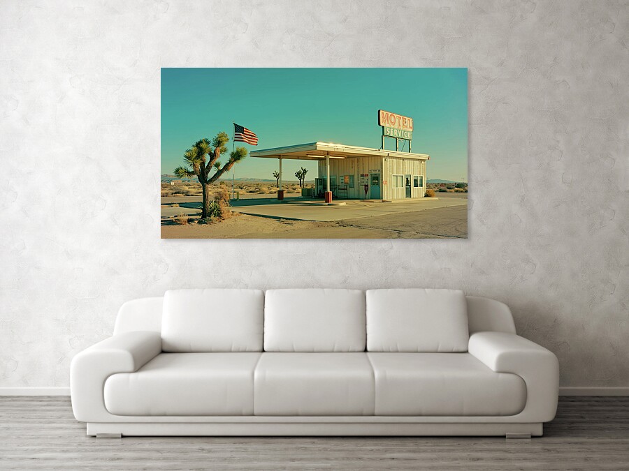 Bild 1 von Fotografie Verlassener Ort California Motel 01 by Paul Janzer