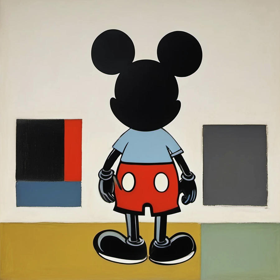 Bild 1 von Pop Art Bauhaus - To complicated for Mickey - 01 - by Felix von Altersheim