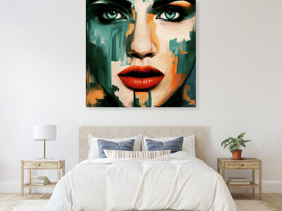 Bild 1 von Female Serie - Just Face Green Serie by Felix von Altersheim