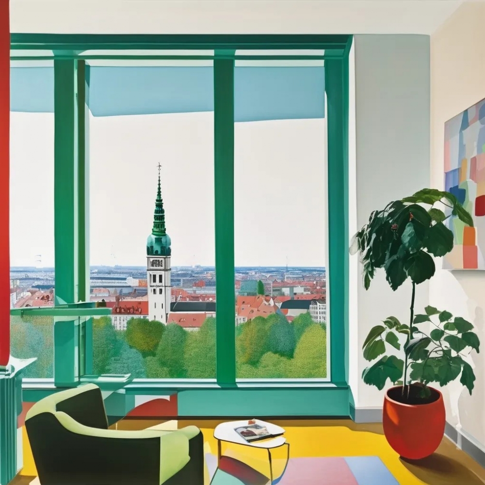 Bild 1 von Ausblick München - Art Deco - Design Klassiker - Bauhaus 13 by Team W 32