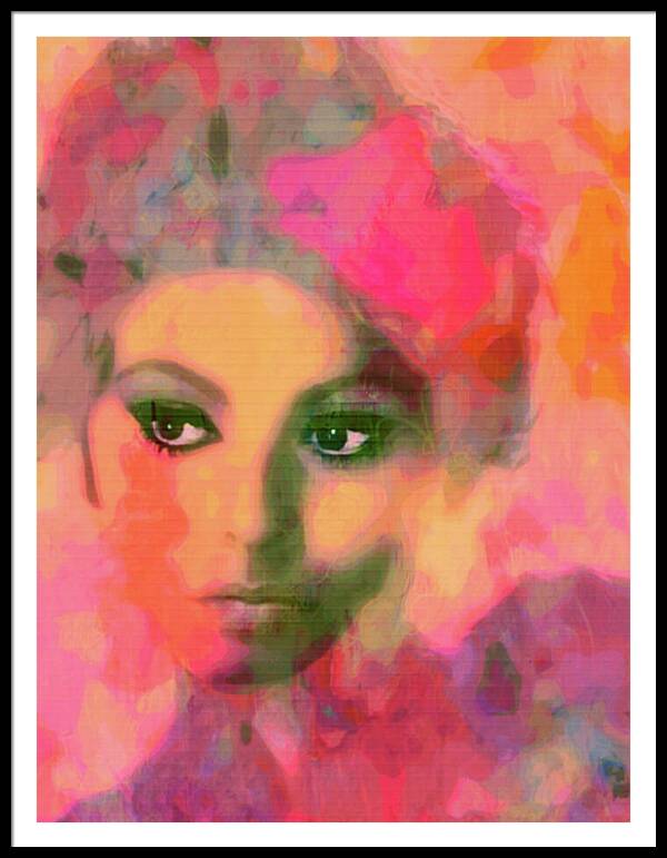 Bild 1 von Motiv Sophia Loren Apricot Wave by Felix von Altersheim
