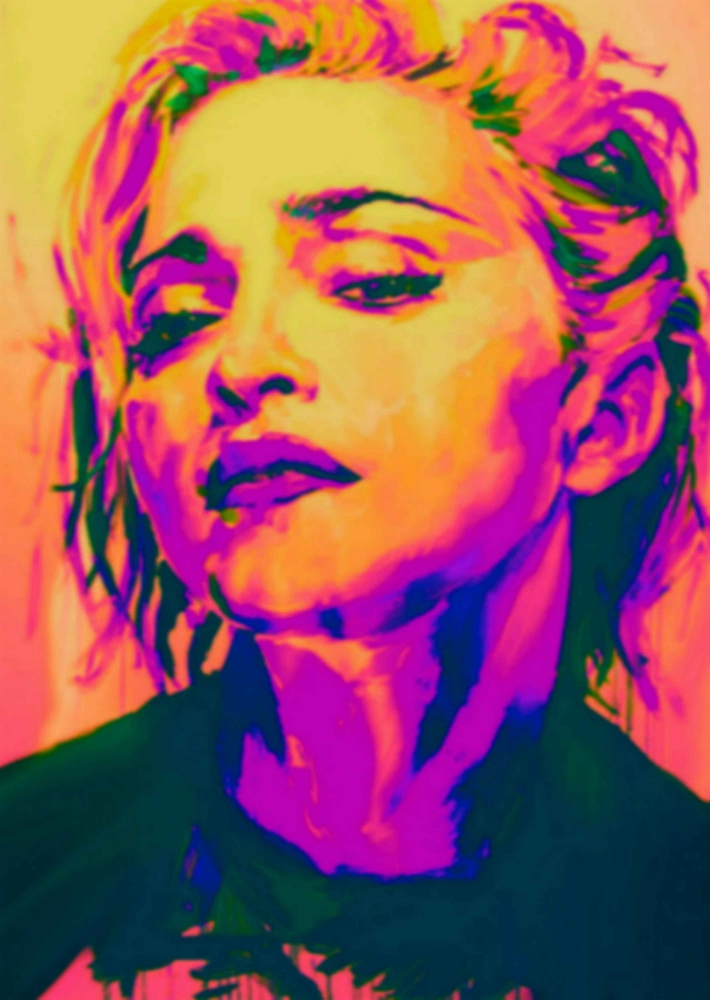 Bild 1 von Motiv Madonna Classic - Sexy view by Felix von Altersheim  / (Größe) 40 cm x 50 cm 250 g Fotopapier matt