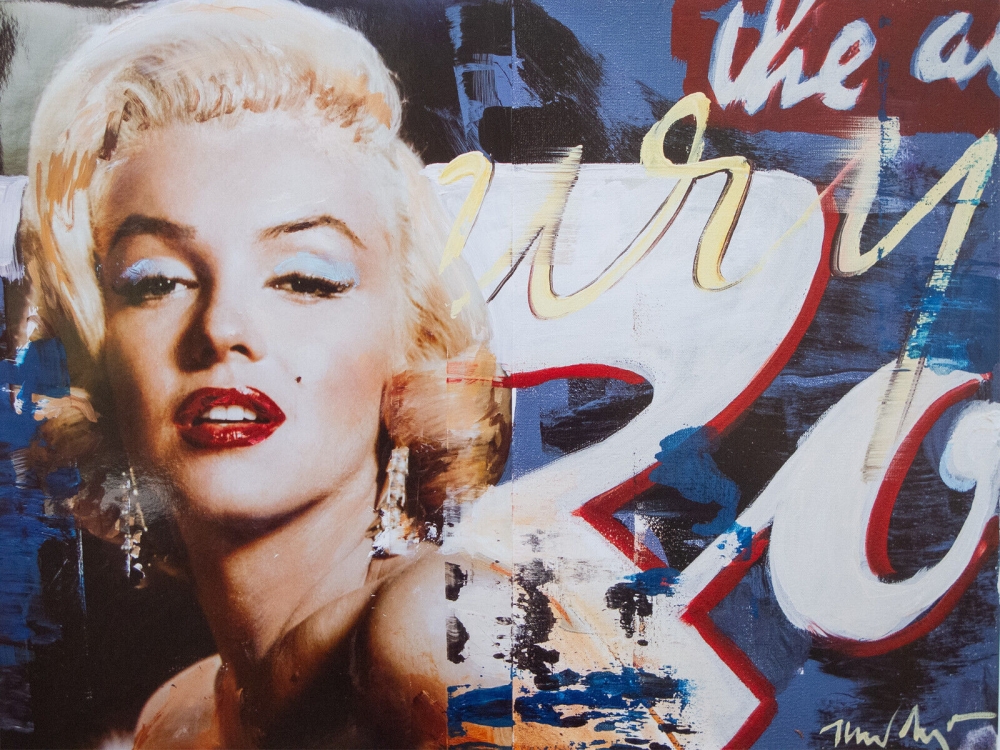 Bild 1 von Marilyn Monroe 02 50 cm x 60 cm"1953" Heiner Meyer  - Pop Art Künstler