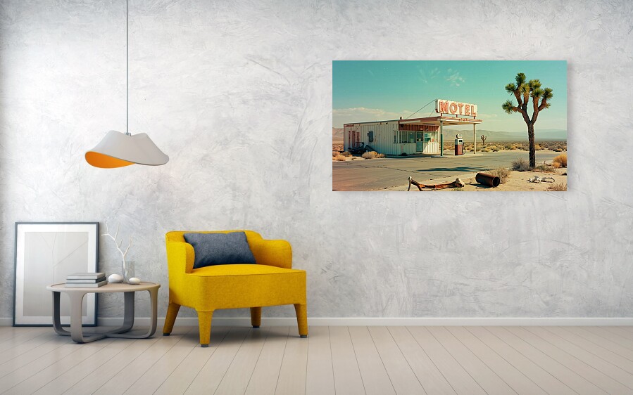 Bild 1 von Fotografie Verlassener Ort California Motel 02 by Paul Janzer