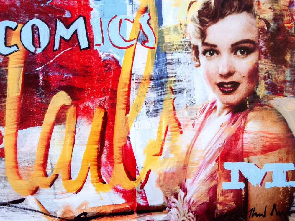 Bild 1 von Marilyn Monroe 04 50 cm x 60 cm"1953" Heiner Meyer  - Pop Art Künstler