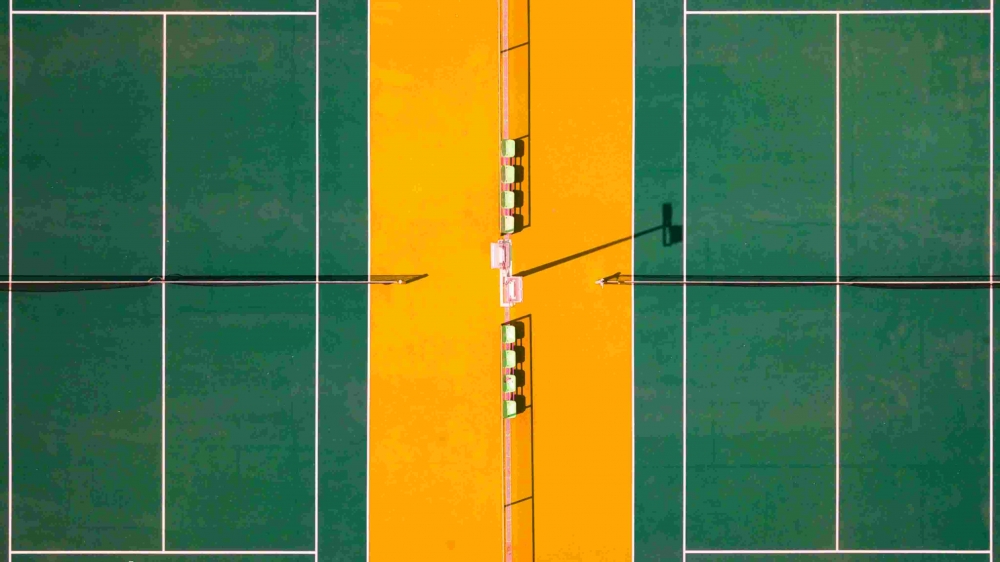 Bild 1 von Tennis - Court Vintage 01 by Felix von Altersheim