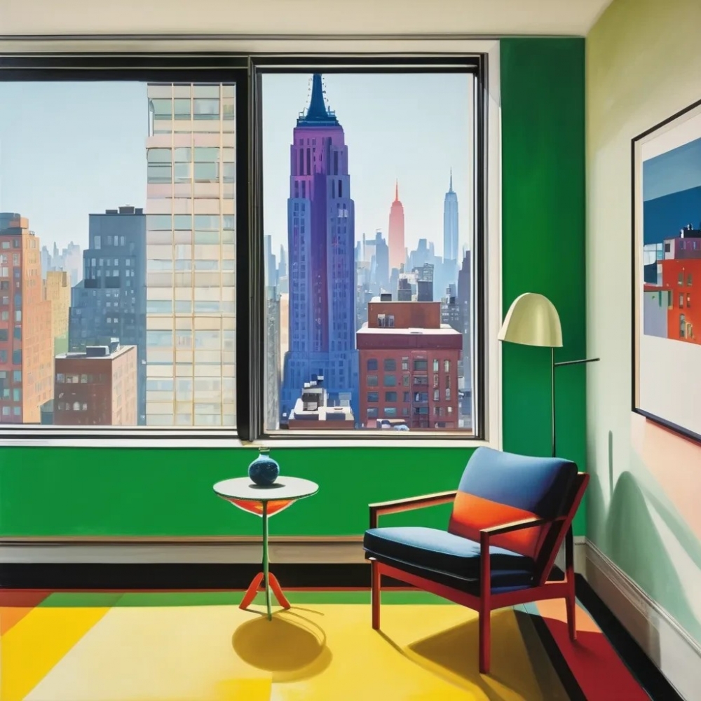 Bild 1 von Ausblick New York City - Art Deco - Design Klassiker - Bauhaus 11 by Team W 32