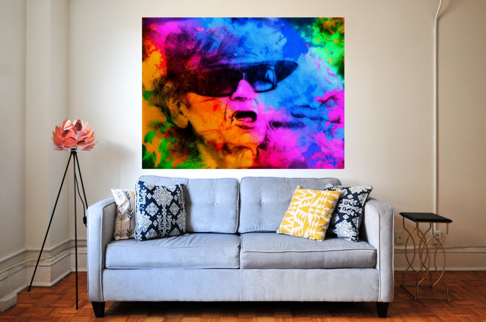 Bild 1 von Motiv Udo Lindenberg die coole Socke 01 by Felix von Altersheim