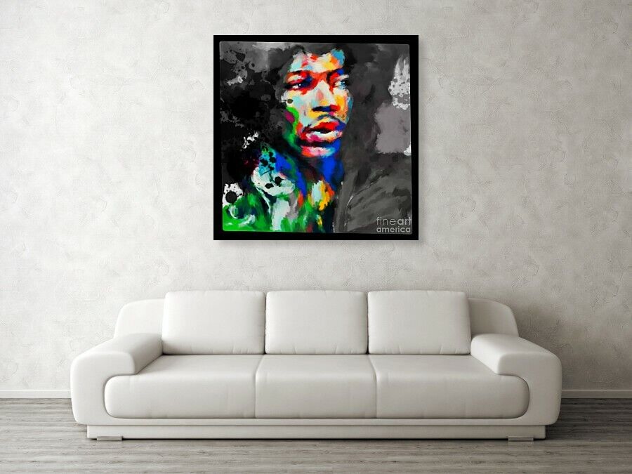 Bild 1 von Motiv Jimi Hendrix Blurred Game - Frame by Felix von Altersheim