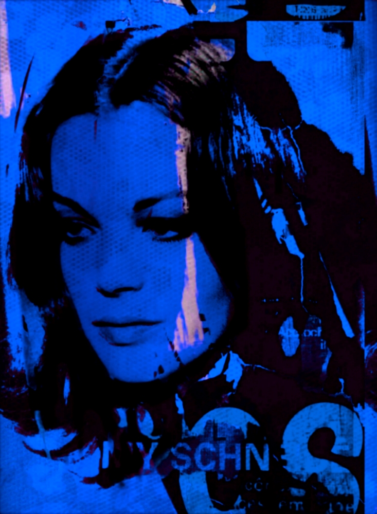 Bild 1 von Motiv Romy Schneider Vintage Blue by Felix von Altersheim