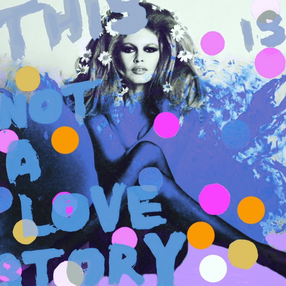 Bild 1 von Motiv Brigitte  This is not an love Story - Blau by Felix von Altersheim