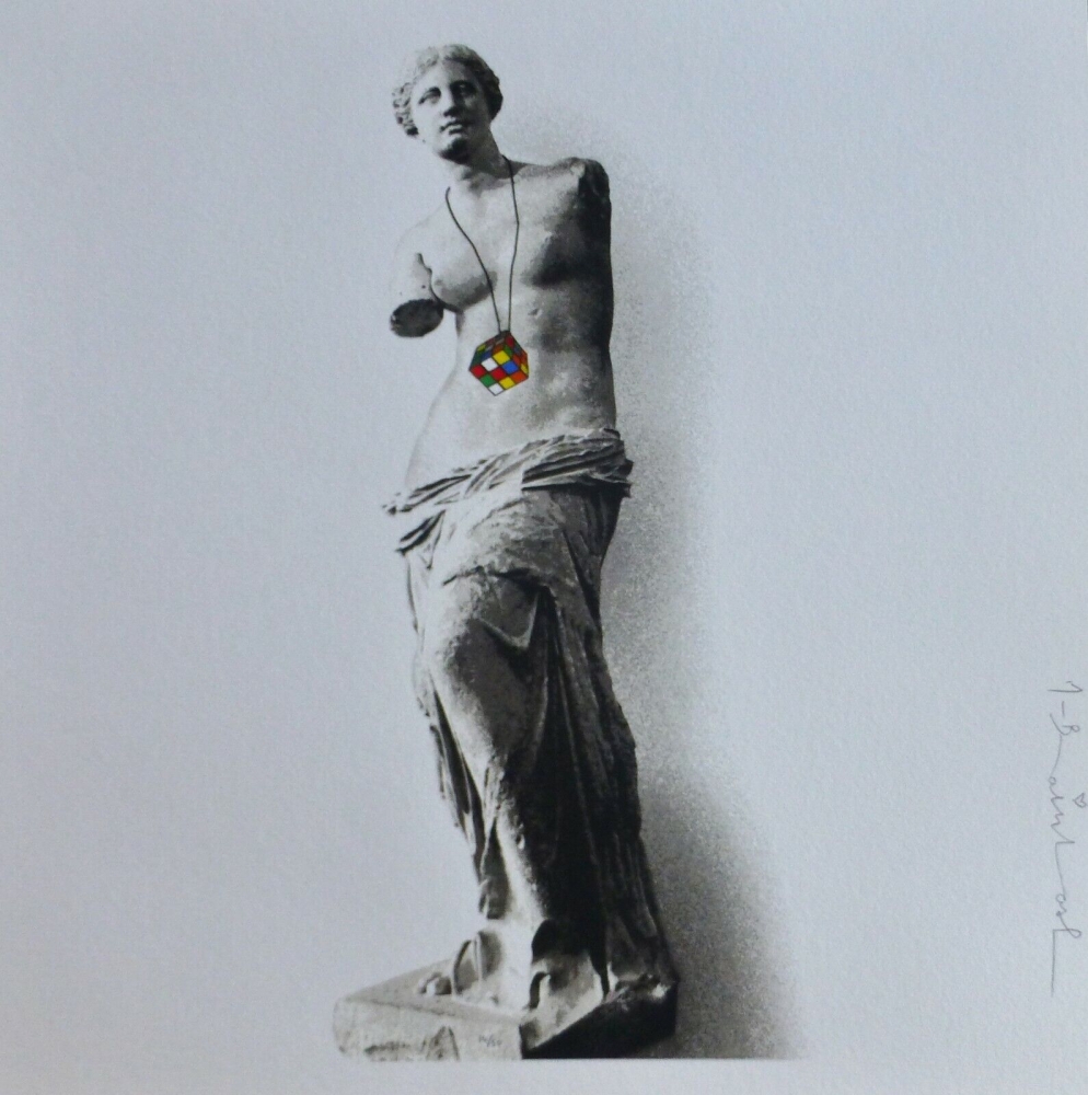 Bild 1 von Art-  with Love präsentiert - Venus CM Rubik's by Mr. Brainwash -  Original Siebdruck