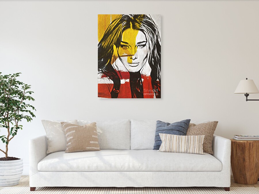 Bild 1 von Motiv Carla Bruni Abstrakt Game Urban by Felix von Altersheim