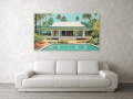 Bild 3 von XXL Leinwände bis 180x100 cm - Mid Century - Bauhaus  - Thailand 04 Team W 32 Gallery  / (Größe) 150 cm x 90 cm 2 cm Leinwand gespiegelt