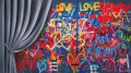 Bild 1 von Hommage Banksy - We need Love Part 1 - Theater