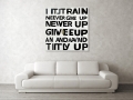Bild 3 von Kalligrahie - Typografie - Pop Art. Mistake 01 - Never give up by Felix von Altersheim