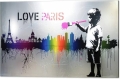 Bild 2 von Hommage Banksy - Skyline -  I Love Paris