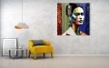 Bild 3 von Motiv Frida Kahlo - Urban Collage - by Felix von Altersheim  / (Größe) 60 cm x 60 cm 3 mm Alu Dibond inkl. Halterungen beigelegt