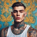 Hommage Berghain Berlin Boys  Nr. 108 - Tattoos  by Team W 32