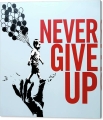 Bild 2 von Stencil Art with Balloon Boy - Never give up 01