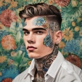Hommage Berghain Berlin Boys  Nr. 104 - Tattoos  by Team W 32