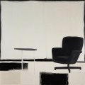 Bild 1 von Minimalismus Bauhaus Design Klassiker - 01 - by  Team W 32  / (Größe) 50 cm x 50 cm  2 cm Leinwand gespiegelt