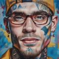 Hommage Berghain Berlin Boys  Nr. 105 - Tattoos  by Team W 32