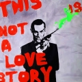 Bild 1 von Motiv James Bond- Red -This is not an love Story by Felix von Altersheim  / (Größe) 60 cm x 60 cm 2 cm Leinwand gespiegelt