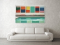 Bild 3 von XXL Leinwände bis 180x100 cm - Frame Pool Bauhaus 01 -  by Team W 32  / (Größe) 150 cm x 90 cm 2 cm Leinwand gespiegelt