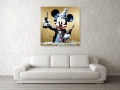 Bild 4 von Gold Edition - Happy New Year Mickey by Felix von Altersheim  / (Größe) 125 cm x 125 cm 4 mm Gallery Print/Acrylglas inkl. schwarzer Art Frame montiert