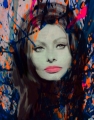 Bild 1 von Motiv Sophie Loren Expressive Splash  by Felix von Altersheim