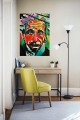 Bild 4 von Albert Einstein Punk Classic by Felix von Altersheim  / (Größe) BEST PREIS! 120 cm x 150 cm 3 mm Acrylglas XT weiss/kaschiert 100 % inkl. Halterungen beigelegt