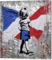 Bild 2 von We need love - USA 03 - Girl - Hommage Banksy by Felix von Altersheim