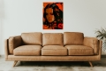 Bild 7 von Motiv Romy Schneider Vintage Orange by Felix von Altersheim  / (Größe) 40 cm x 50 cm 5 mm Acrylglas XT weiss/kaschiert 100 % inkl. Halterungen beigelegt