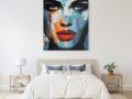 Bild 3 von Just Face Serie Blau - 2018  by Felix von Altersheim