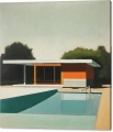 Bild 2 von Vintage - Pop Art Bauhaus - Pool 01 - by Team W32  / (Größe) 140 cm x 140 cm 5 mm Acrylglas XT weiss/kaschiert 100 % inkl. Halterungen beigelegt