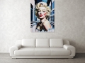 Bild 4 von Hommage Marilyn Monroe - View 01  / (Größe) 50x70 cm 2 cm Leinwand gespiegelt